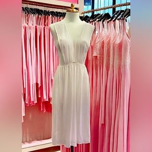 Sadie and Sage Ivory Sheer Lace Slip